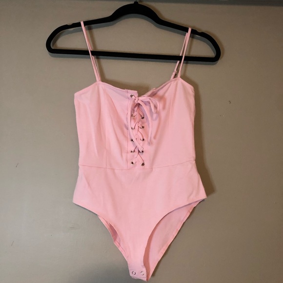 Forever 21 Tops - Forever 21 Light Pink Body Suit